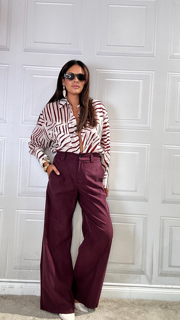 Pantaloni Josy 2.0 Bordeaux
