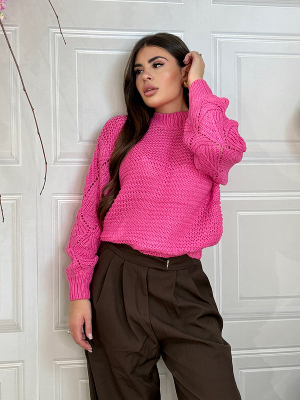 Maglione Antonia Fuxia