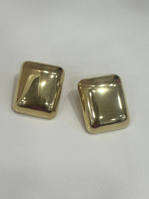 Orecchini cubo gold