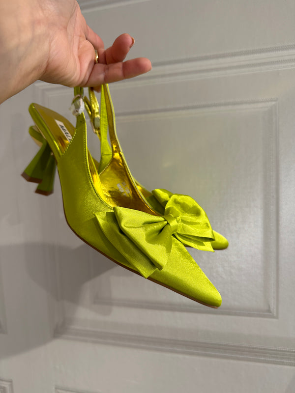 Shoes fiocco yellow