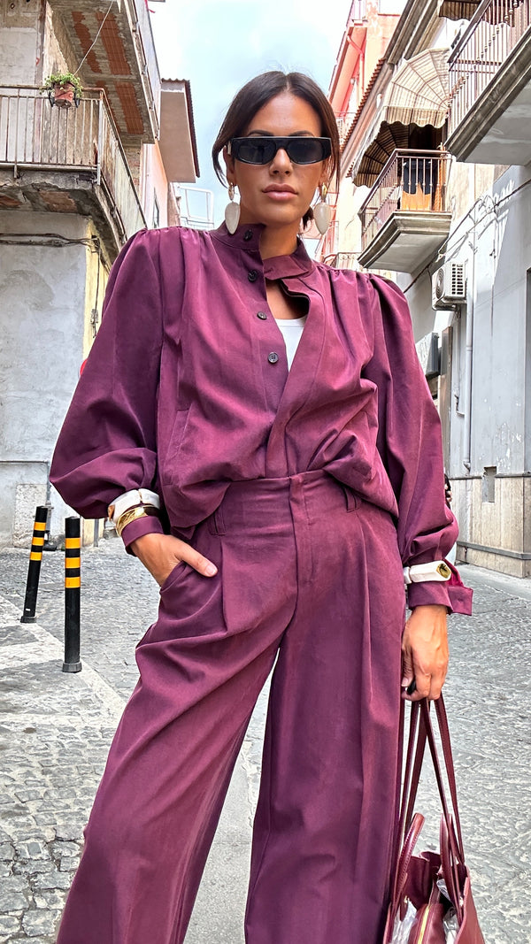 Giubbotto Josy Bordeaux