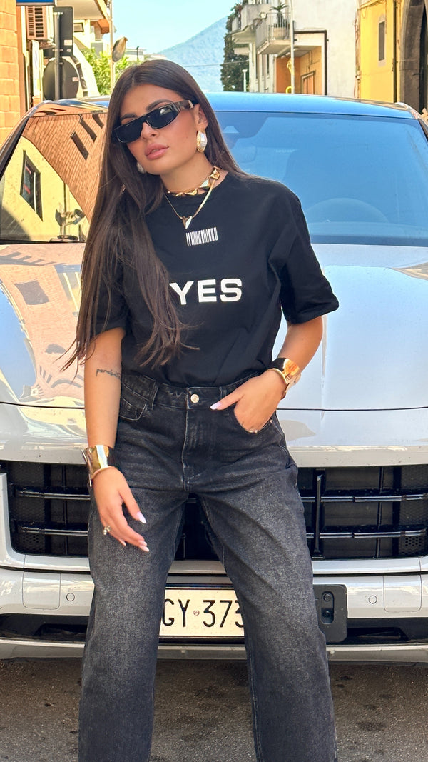 Shirt YES Nera