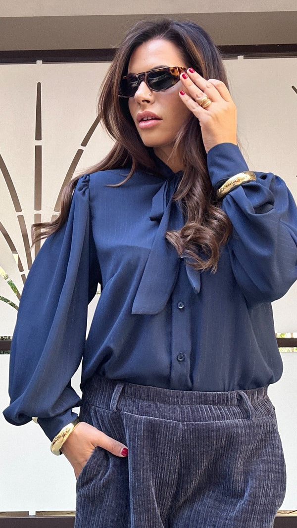 Camicia Lucilla blu
