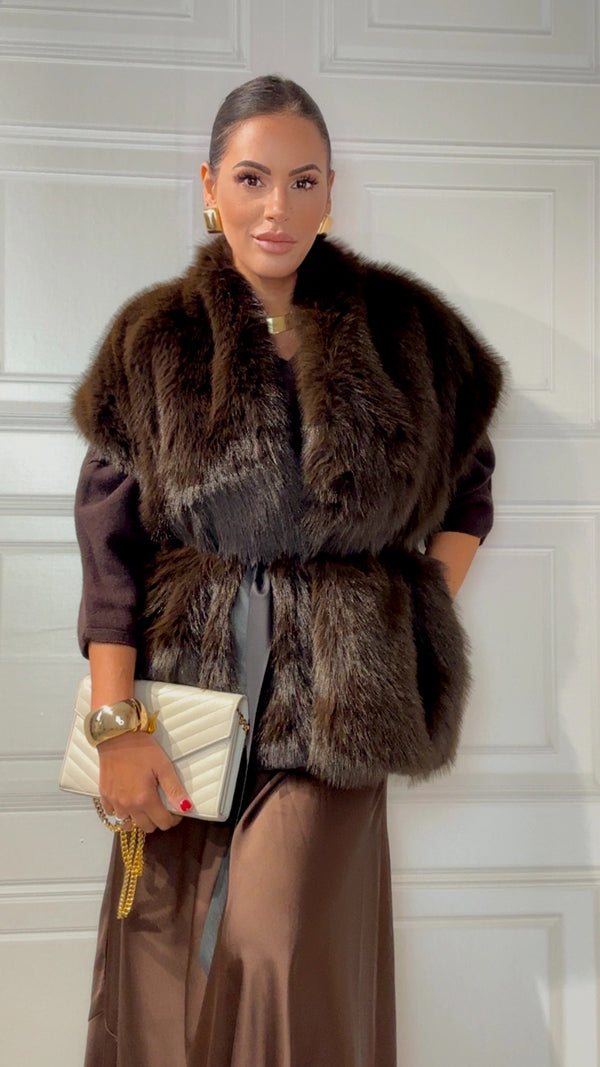 Gilet ecopelliccia Style