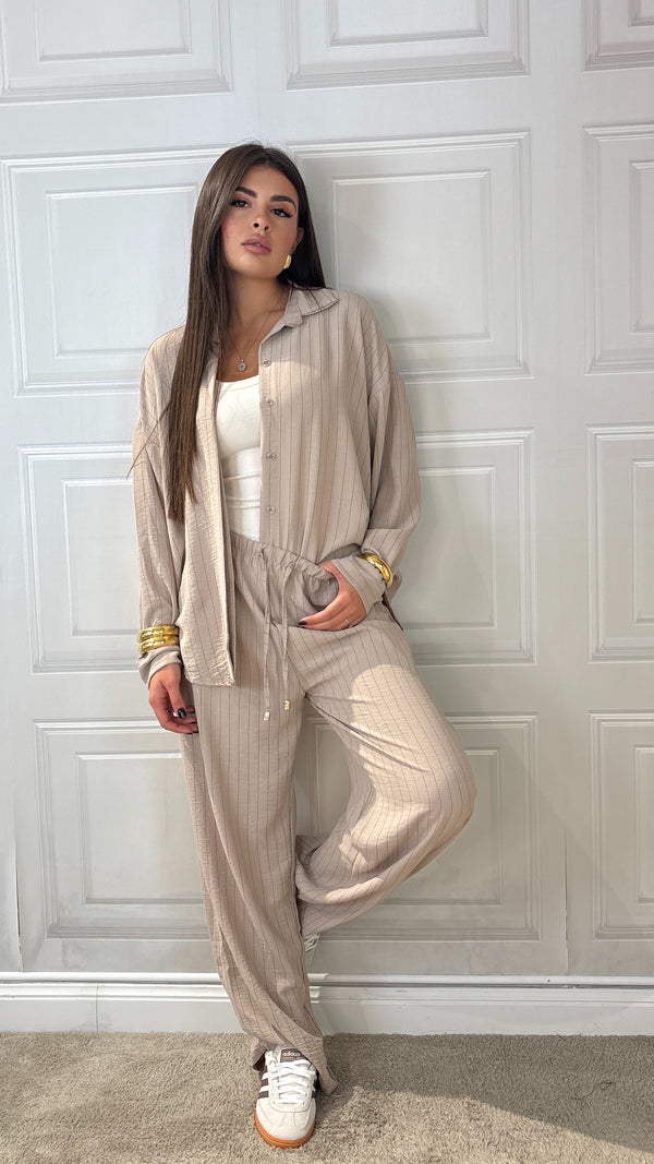 Coordinato india beige