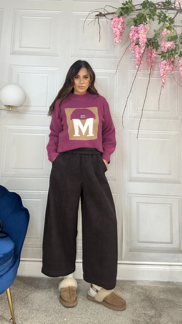 Maglioncino Emme Mood Glicine