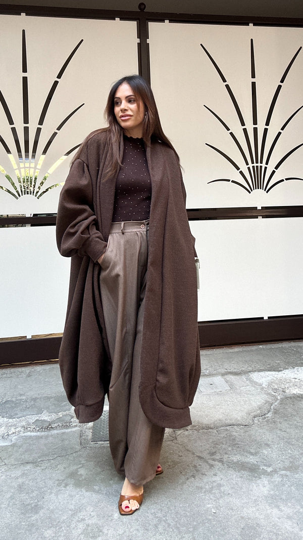 Cappotto Camelia marrone