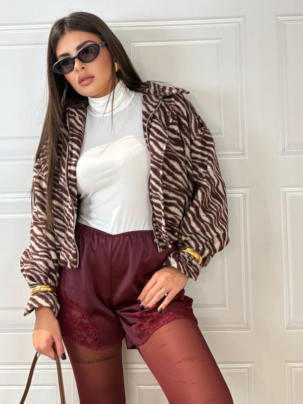 Giacca autumn bordeaux