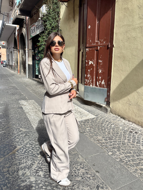 Tailleur Giulia ghiaccio