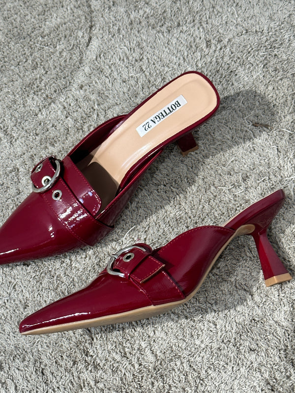 Mule Iconic Bordeaux