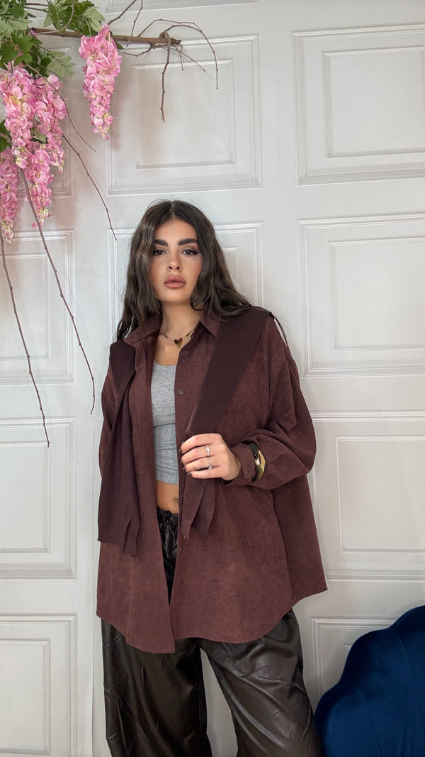 Camicia Oklahoma Bordeaux