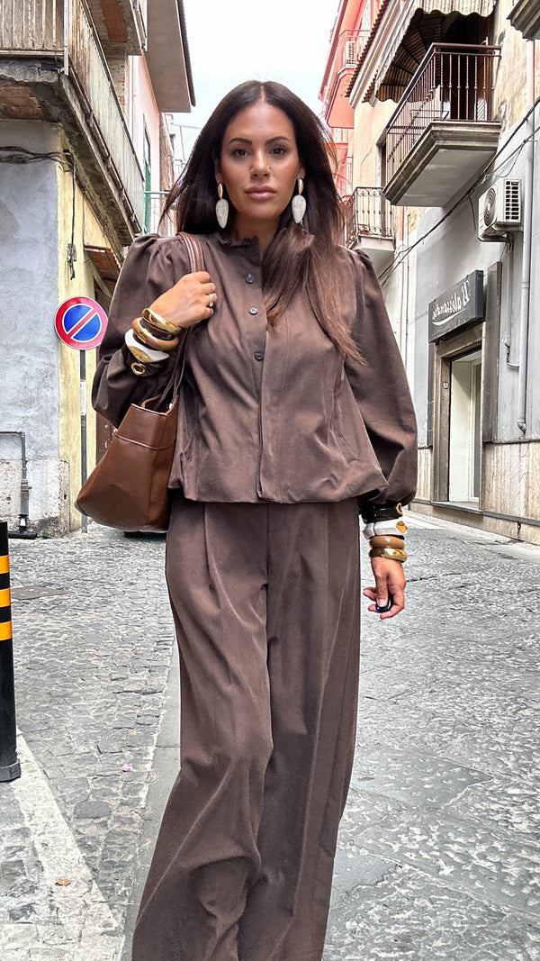 Pantaloni Josy Cioccolato