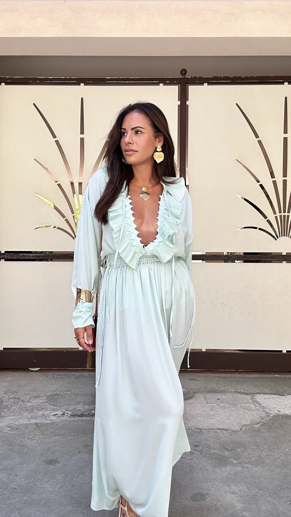 Coordinato Elegant verde acqua