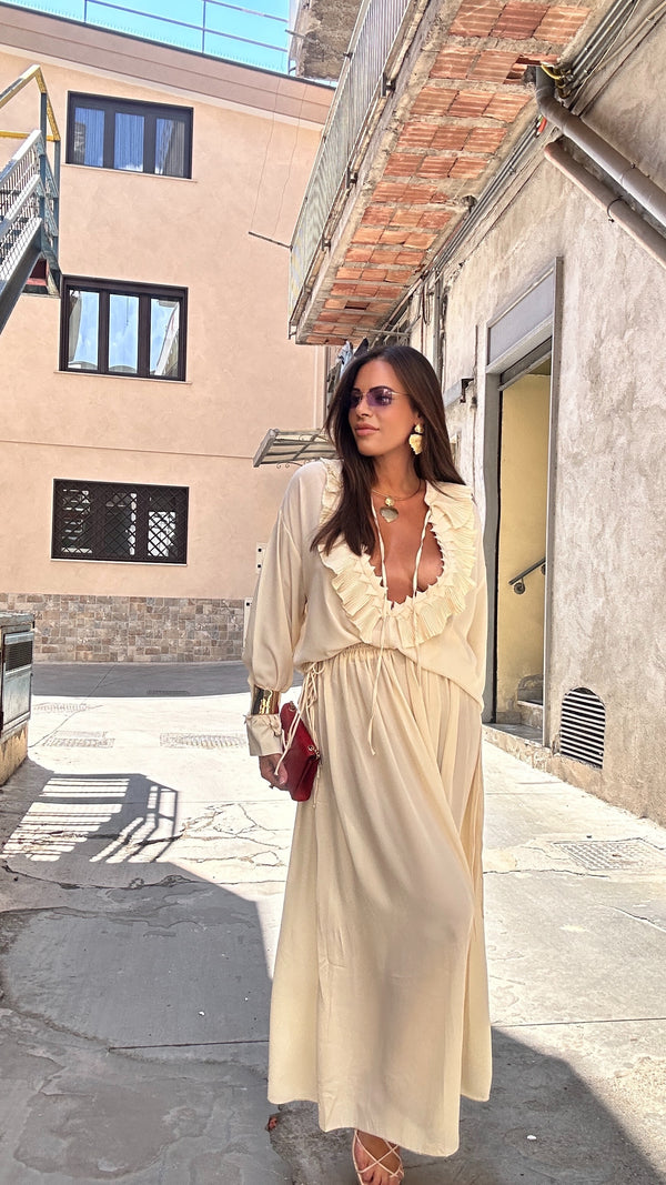 coordinato elegant giallo