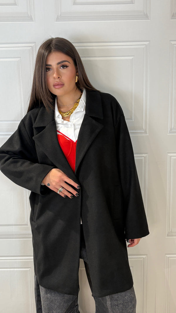 Cappotto Noemi Nero