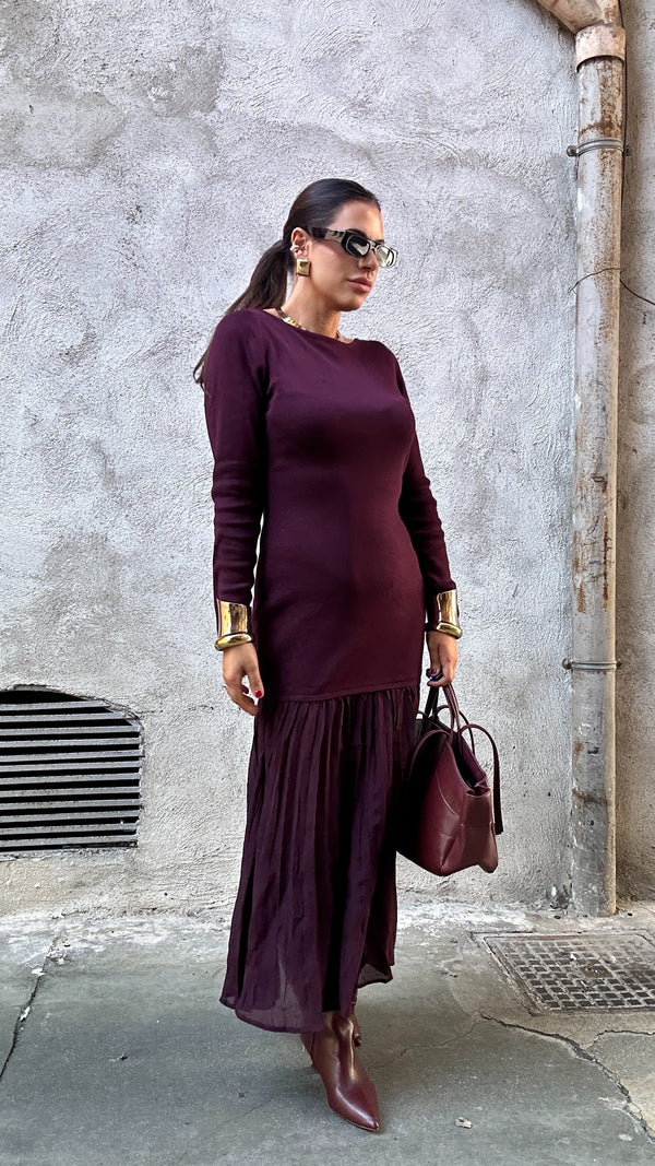 Abito Giordana  2.0 Bordeaux