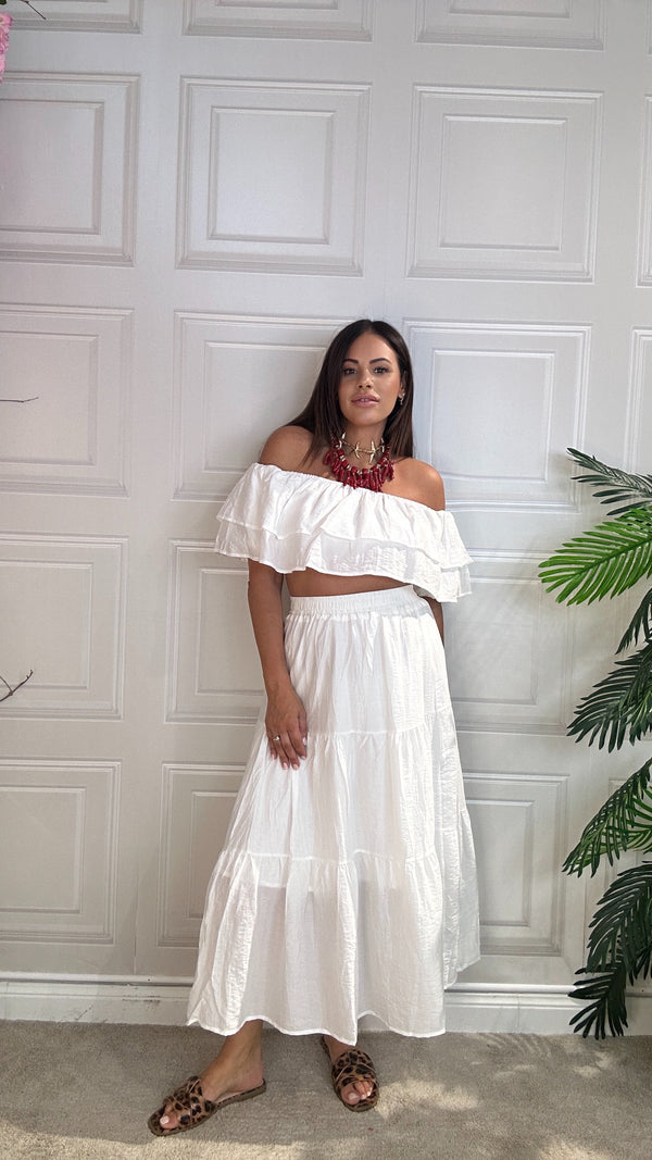 coordinato Santorini bianco