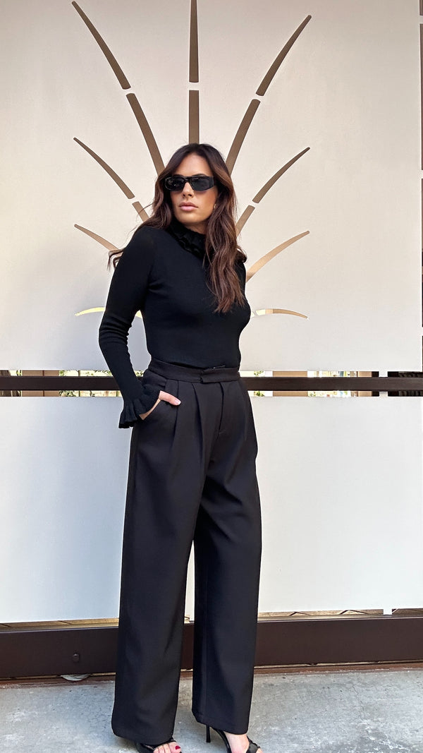 Pantaloni  Grace Nero