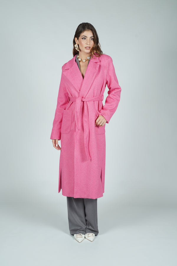 Cappotto Ginevra Fuxia