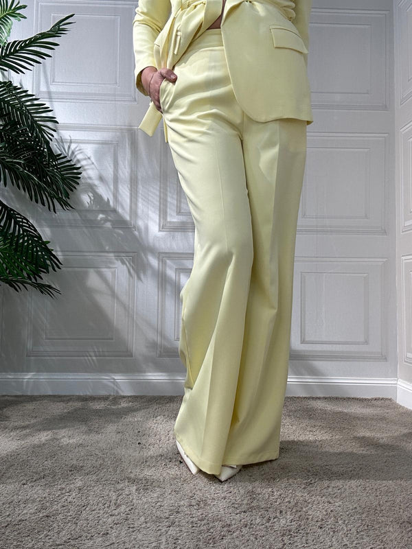 Pantaloni Federica Le robe giallo